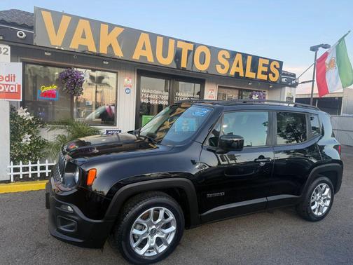 Black 2016 Jeep Renegade Latitude