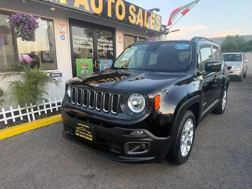 Black 2016 Jeep Renegade Latitude
