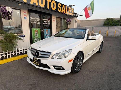 2011 Mercedes-Benz E-Class E 550 Convertible 2D