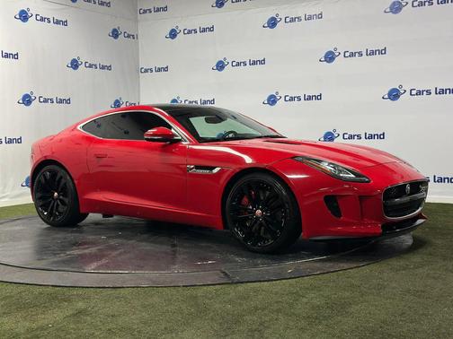 Red 2015 Jaguar F-TYPE S