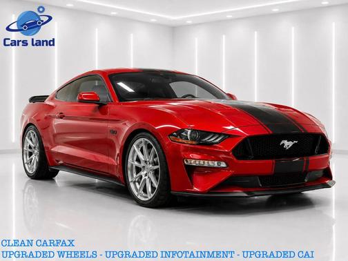 Rapid Red Metallic Tinted Clearcoat 2021 Ford Mustang GT