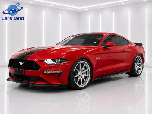 Rapid Red Metallic Tinted Clearcoat 2021 Ford Mustang GT