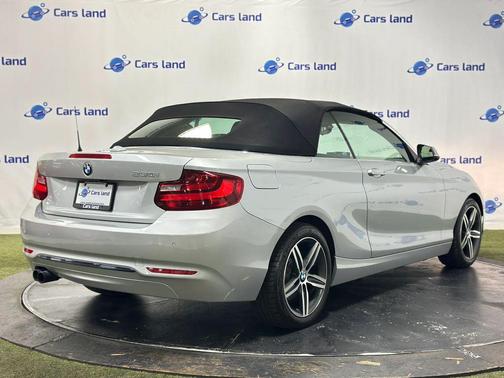 Silver 2017 BMW 230 230i Convertible 2D