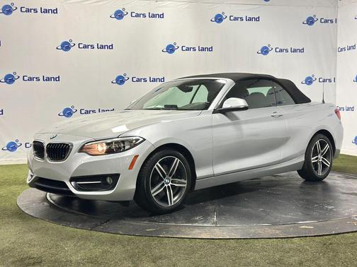 Silver 2017 BMW 230 230i Convertible 2D