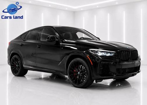 Black Sapphire Metallic 2022 BMW X6 xDrive40i