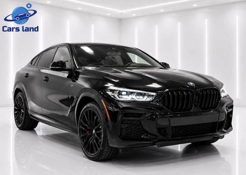 Black Sapphire Metallic 2022 BMW X6 xDrive40i
