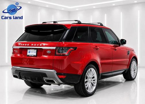 Red 2019 Land Rover Range Rover Sport HSE Td6