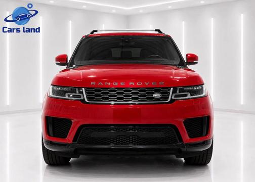 Red 2019 Land Rover Range Rover Sport HSE Td6