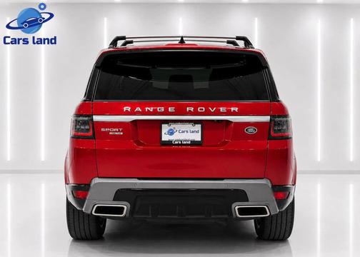 Red 2019 Land Rover Range Rover Sport HSE Td6