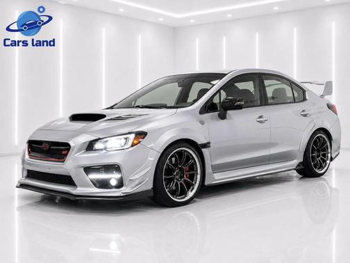 Ice Silver Metallic 2017 Subaru WRX STI Base