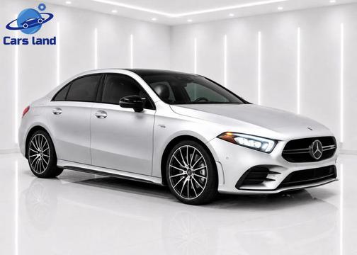 Silver 2021 Mercedes-Benz AMG A 35 4MATIC