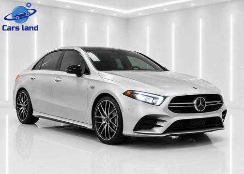 Silver 2021 Mercedes-Benz AMG A 35 4MATIC