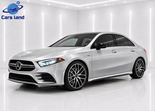 Silver 2021 Mercedes-Benz AMG A 35 4MATIC