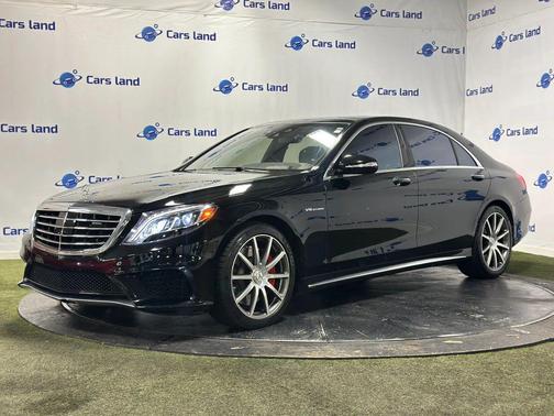 Black 2017 Mercedes-Benz AMG S 63 4MATIC