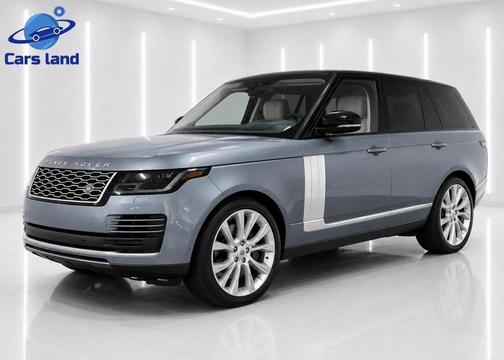 Blue 2019 Land Rover Range Rover 5.0L V8 Supercharged