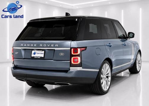 Blue 2019 Land Rover Range Rover 5.0L V8 Supercharged