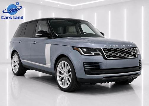 Blue 2019 Land Rover Range Rover 5.0L V8 Supercharged