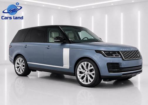 Blue 2019 Land Rover Range Rover 5.0L V8 Supercharged