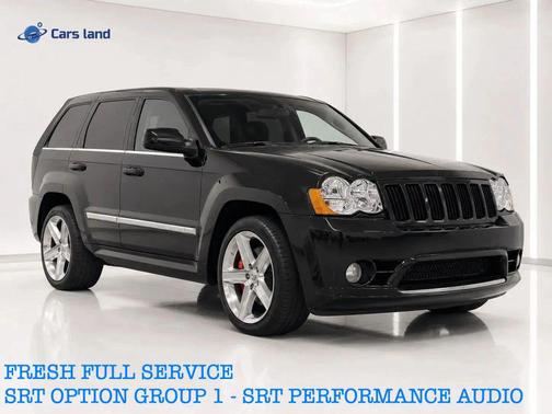 Brilliant Black Crystal Pearlcoat 2009 Jeep Grand Cherokee SRT8