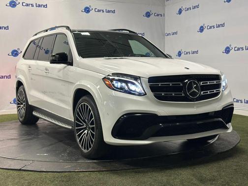 White 2018 Mercedes-Benz AMG GLS 63 4MATIC