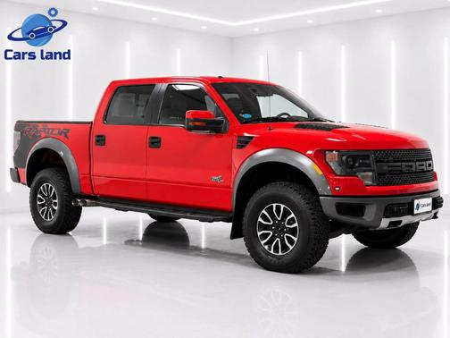 Race Red 2013 Ford F-150 SVT Raptor