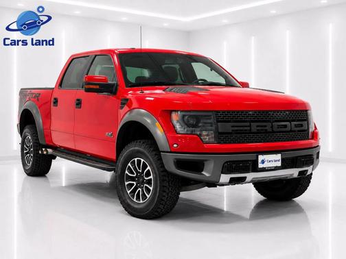 Race Red 2013 Ford F-150 SVT Raptor