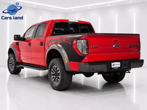 Race Red 2013 Ford F-150 SVT Raptor