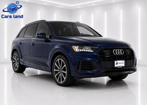Waitomo Blue Metallic 2023 Audi Q7 45 Premium Plus