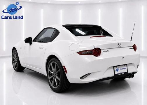 Snowflake White Pearl Mica 2021 Mazda MX-5 Miata RF Grand Touring