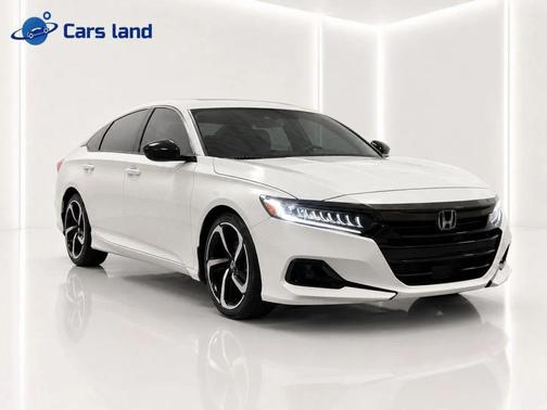 Platinum White Pearl 2022 Honda Accord Sport 2.0T