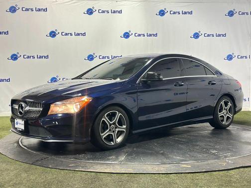 Lunar Blue Metallic 2018 Mercedes-Benz CLA 250 4MATIC
