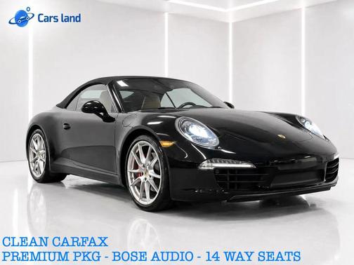 Black 2015 Porsche 911 911 Carrera S