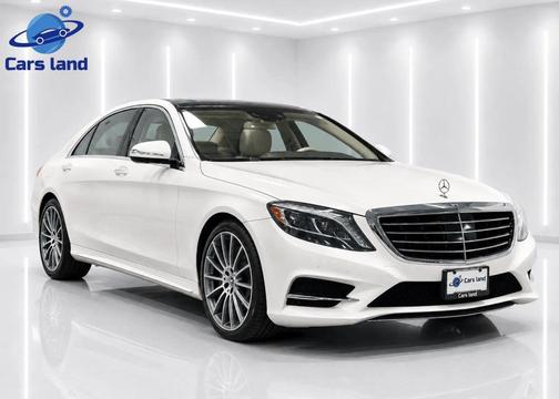 White 2017 Mercedes-Benz S-Class S 550 Sedan 4D