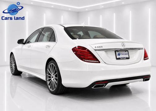 White 2017 Mercedes-Benz S-Class S 550 Sedan 4D