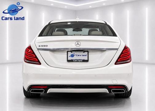 White 2017 Mercedes-Benz S-Class S 550 Sedan 4D