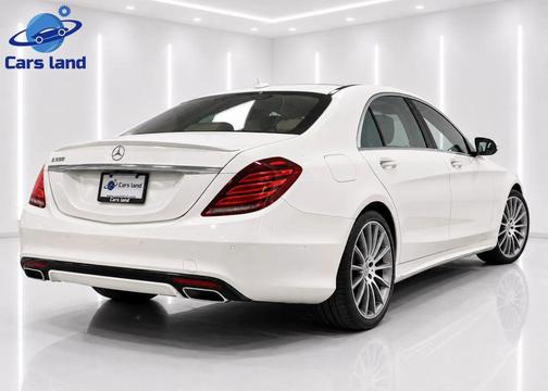 White 2017 Mercedes-Benz S-Class S 550 Sedan 4D