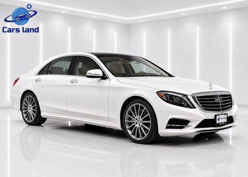 White 2017 Mercedes-Benz S-Class S 550 Sedan 4D