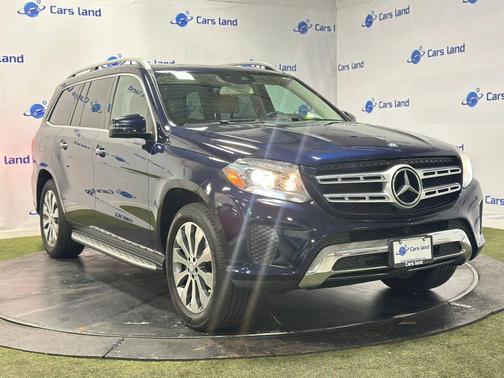 Blue 2017 Mercedes-Benz GLS 450 4MATIC