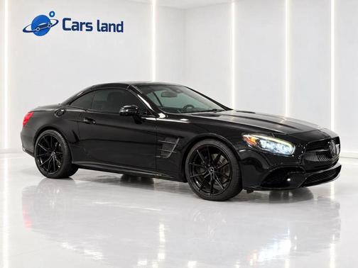 Black 2018 Mercedes-Benz SL 550 SL 550 Roadster 2D