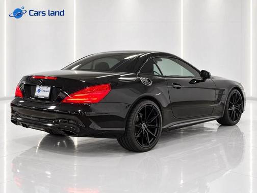 Black 2018 Mercedes-Benz SL 550 SL 550 Roadster 2D
