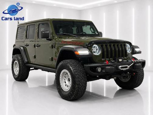 Sarge Green Clearcoat 2021 Jeep Wrangler Unlimited Rubicon