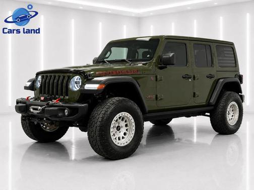 Sarge Green Clearcoat 2021 Jeep Wrangler Unlimited Rubicon