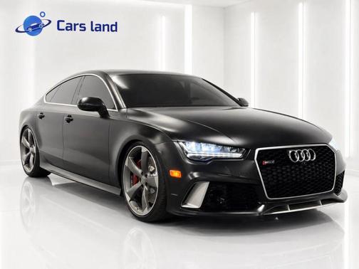 Black 2016 Audi RS 7 4.0T Prestige