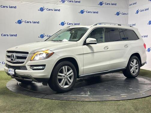 White 2015 Mercedes-Benz GL-Class 4MATIC