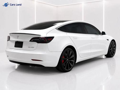 Pearl White Multi-Coat 2020 Tesla Model 3 Performance
