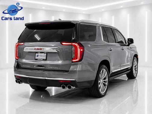 Satin Steel Metallic 2022 GMC Yukon Denali