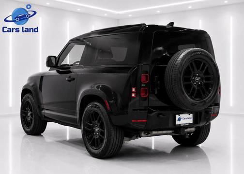 Santorini Black Metallic 2024 Land Rover Defender 90 P400 X-Dynamic SE
