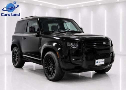 Santorini Black Metallic 2024 Land Rover Defender 90 P400 X-Dynamic SE
