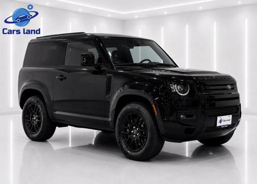 Santorini Black Metallic 2024 Land Rover Defender 90 P400 X-Dynamic SE