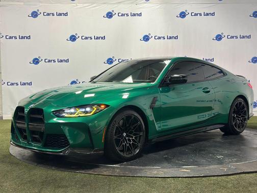 Isle of Man Green Metallic 2024 BMW M4 Competition xDrive